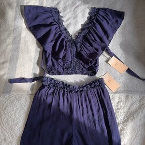 NWT Blashe two piece pants set